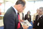 Evento no Senai de Barueri: Paulo Skaf recebe convite personalizado da Diginove