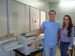 Silvane Salamoni e Henrique Faria, da Inove